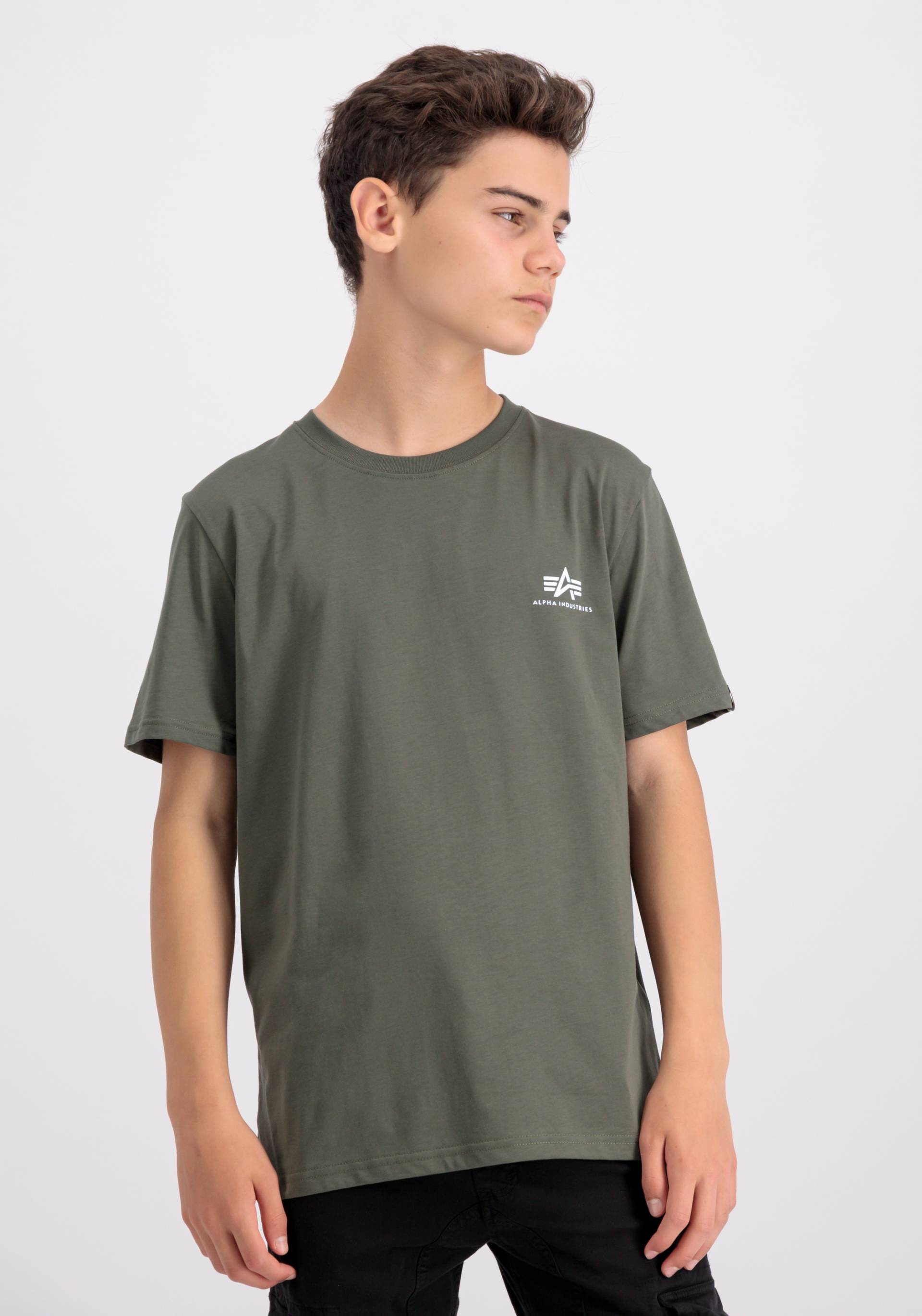 Alpha Industries T-Shirt »Alpha Industries Kids - T-Shirts Basic T Small Logo Kids/Teens« von Alpha Industries