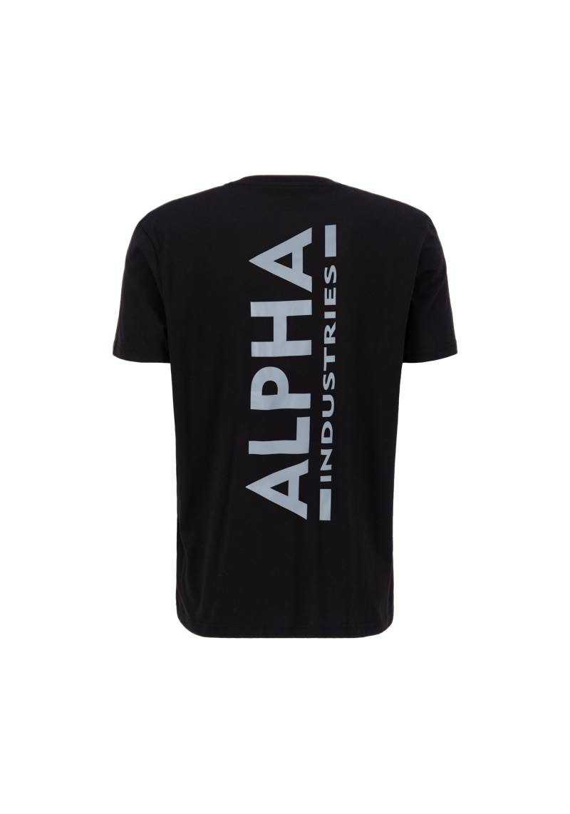 Alpha Industries T-Shirt »Alpha Industries Men - T-Shirts Backprint T Reflective Print« von Alpha Industries