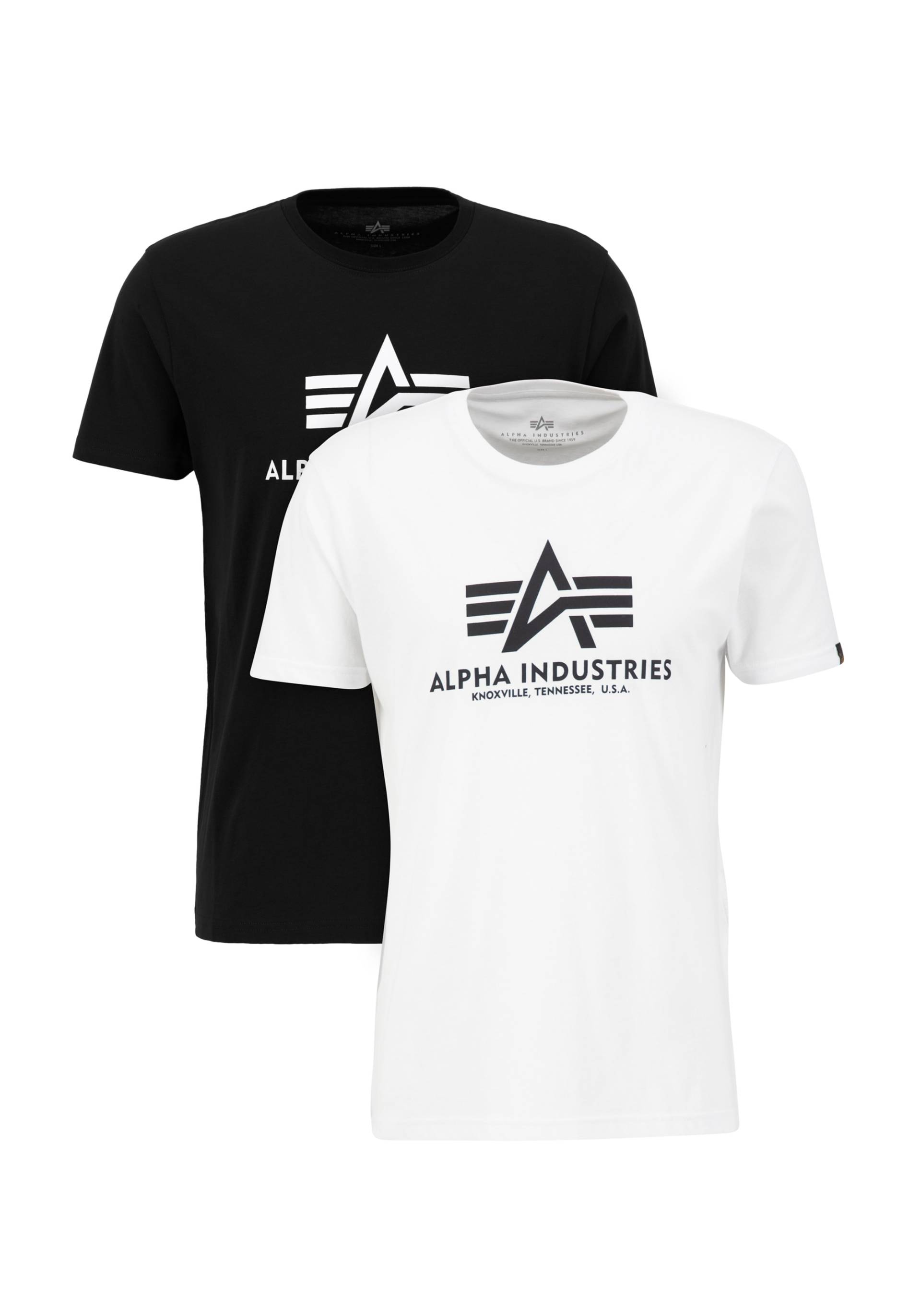 Alpha Industries T-Shirt »Alpha Industries Men - T-Shirts Basic T 2 Pack« von Alpha Industries