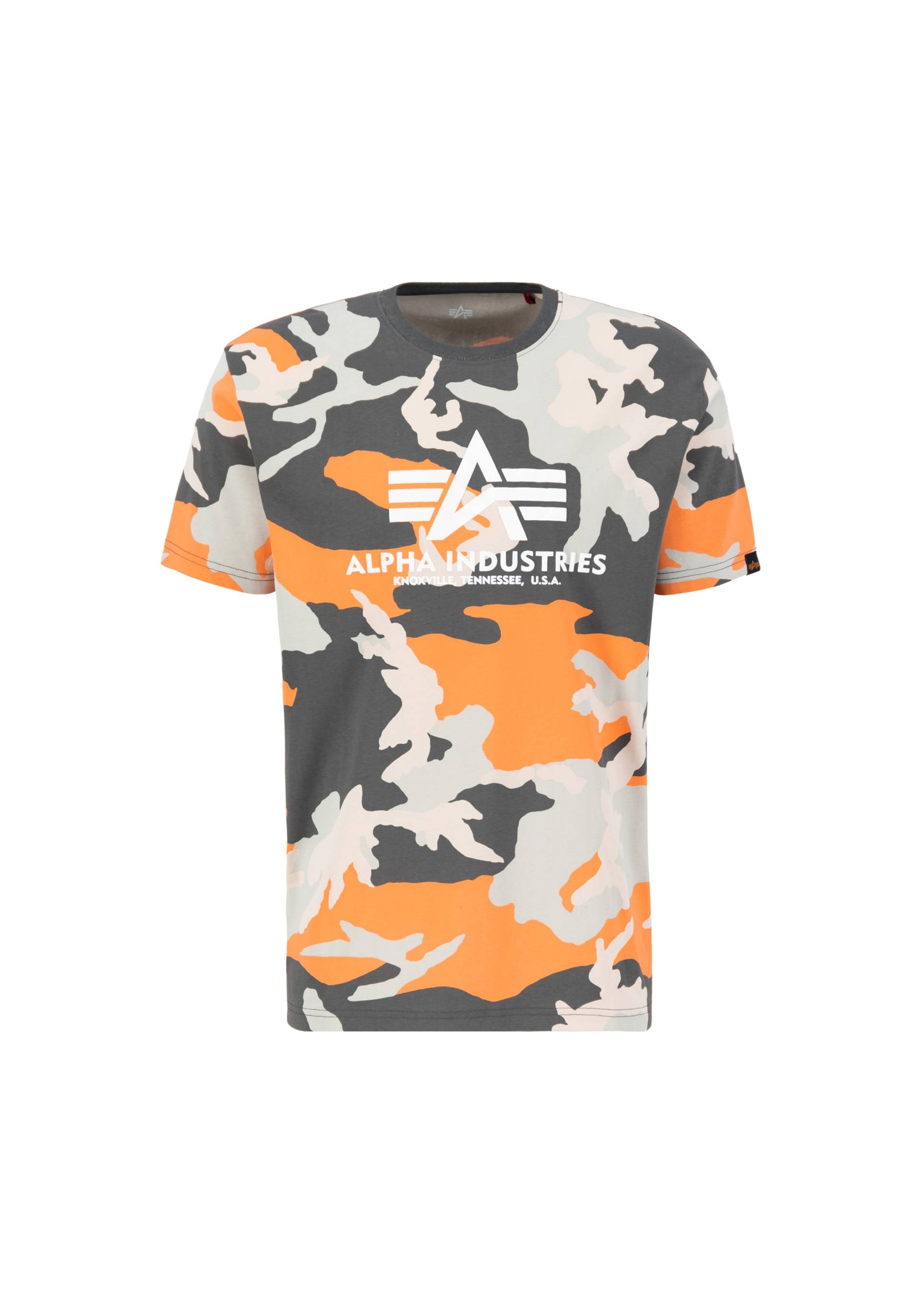 Alpha Industries T-Shirt »Alpha Industries Men - Hoodies Basic T Camo PP« von Alpha Industries