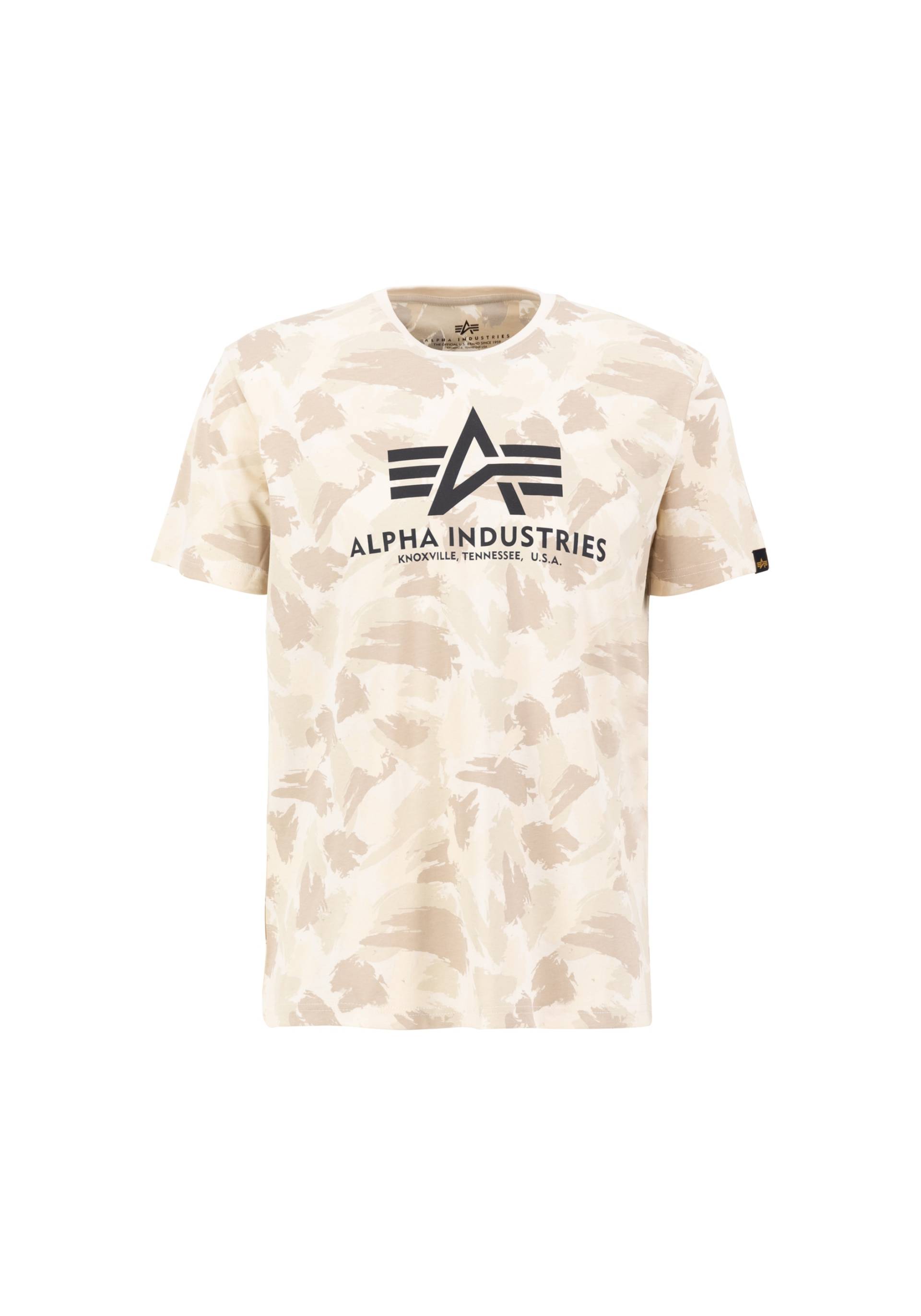 Alpha Industries T-Shirt »Alpha Industries Men - T-Shirts Basic T-Shirt Camo« von Alpha Industries