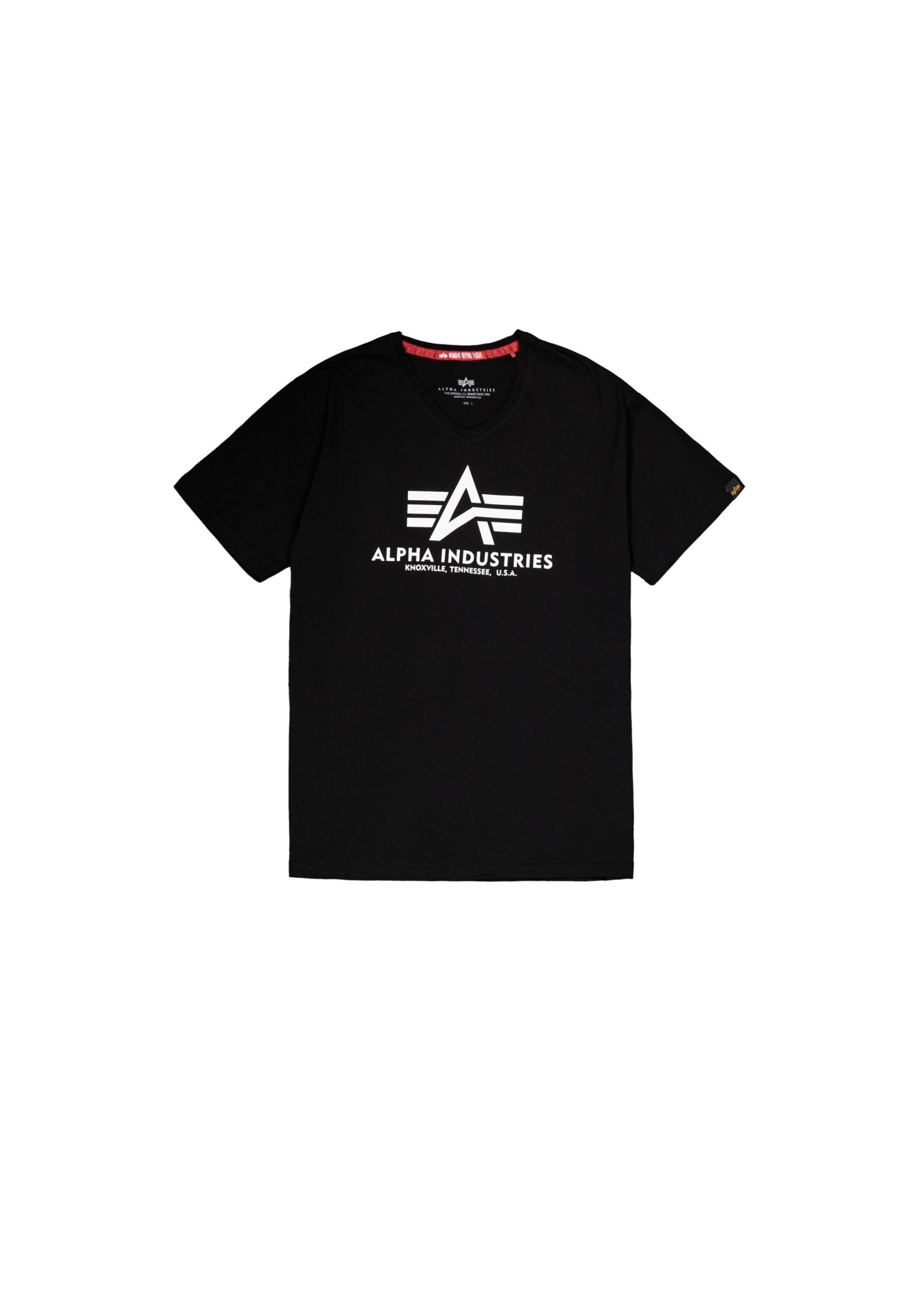 Alpha Industries T-Shirt »Alpha Industries Men - T-Shirts Basic V-Neck T« von Alpha Industries