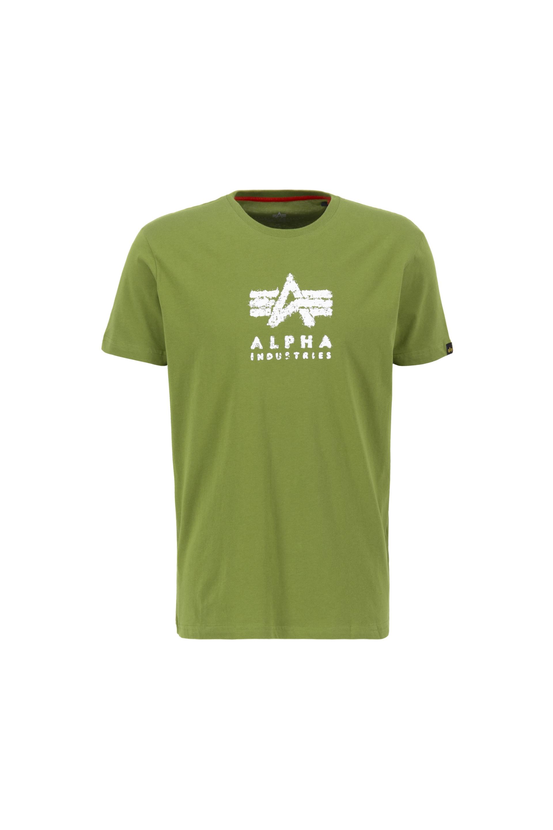 Alpha Industries T-Shirt »Alpha Industries Men - T-Shirts Grunge Logo T-Shirt« von Alpha Industries