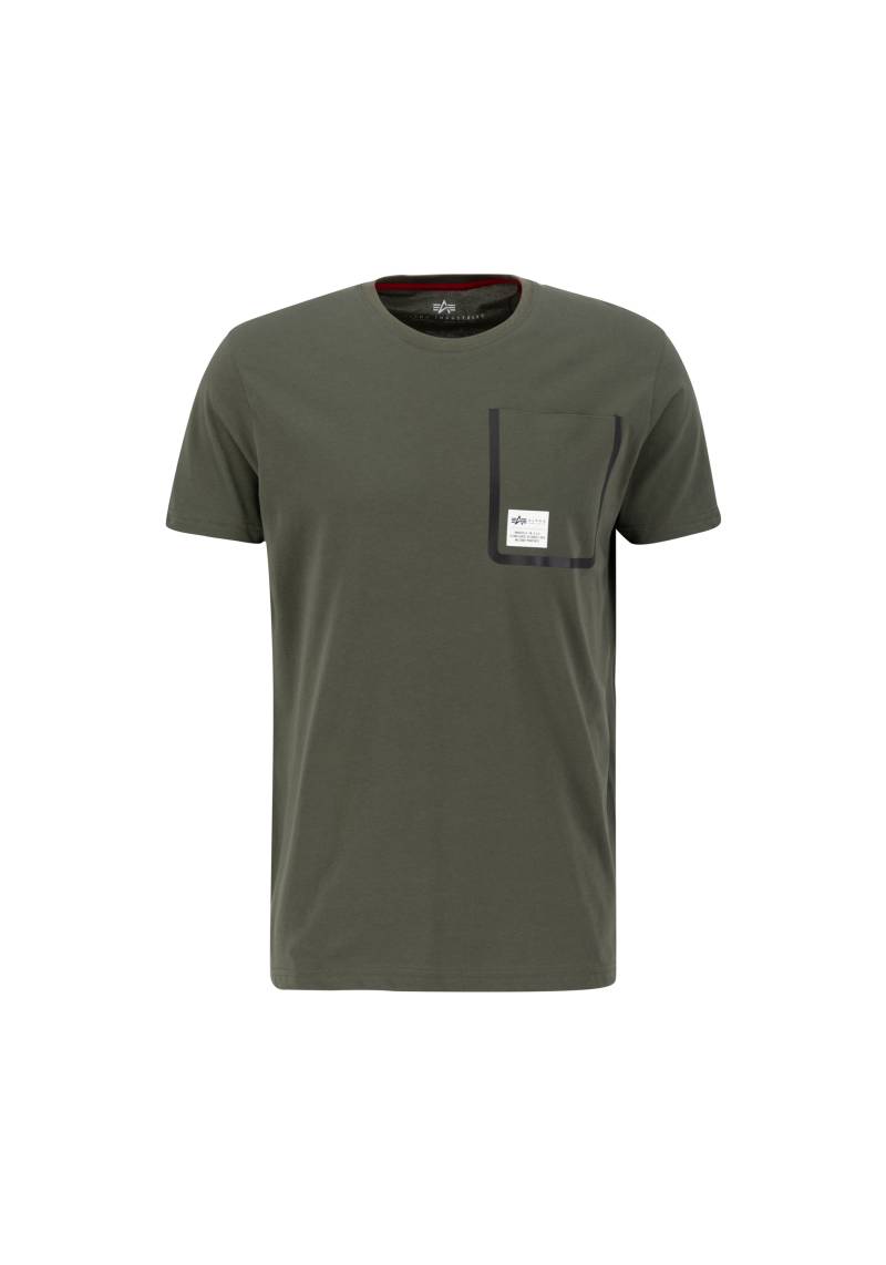 Alpha Industries T-Shirt »Alpha Industries Men - T-Shirts Label Pocket T-Shirt« von Alpha Industries