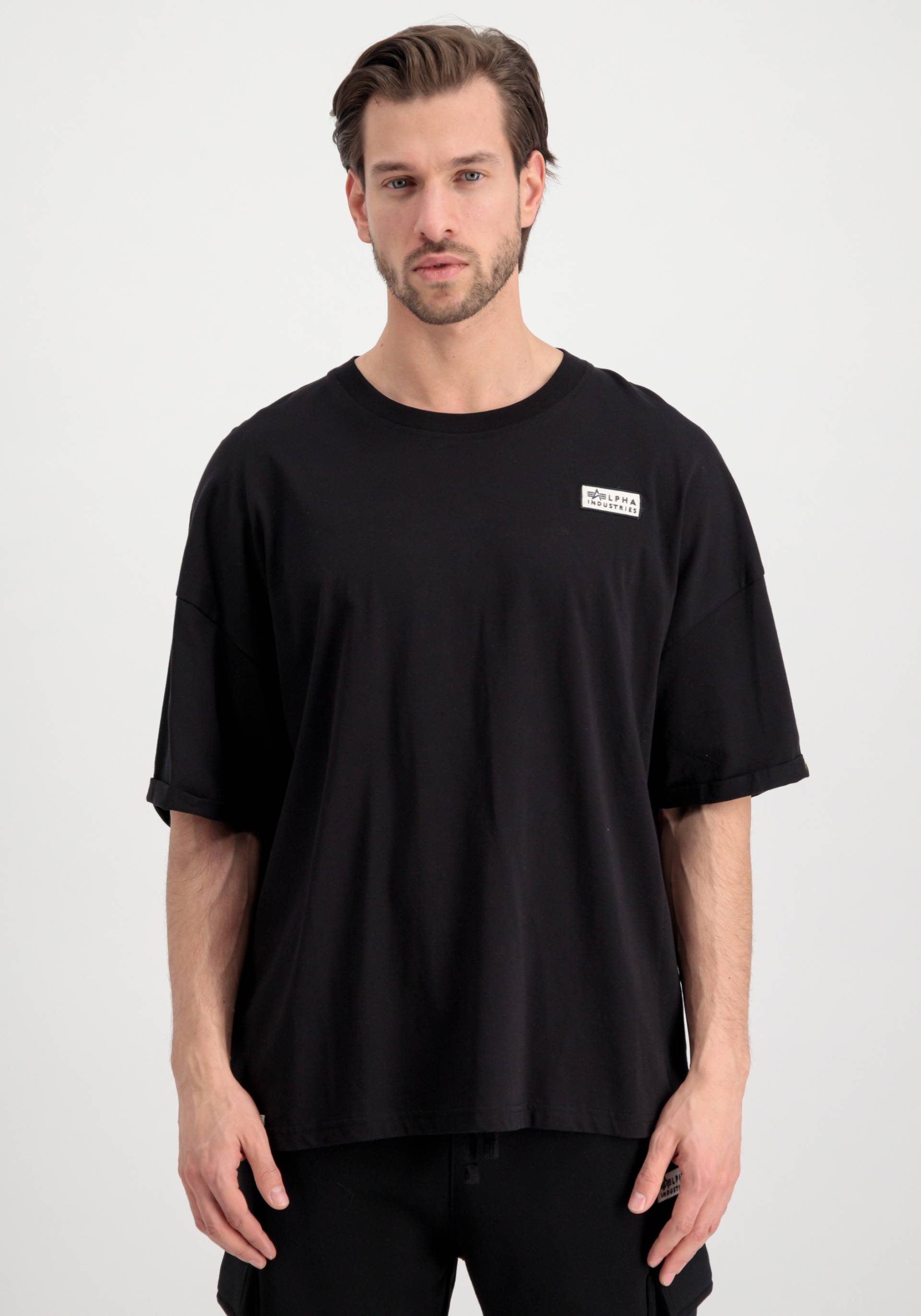 Alpha Industries T-Shirt »Alpha Industries Men - T-Shirts Organics OS Roll-Up T-Shirt« von Alpha Industries