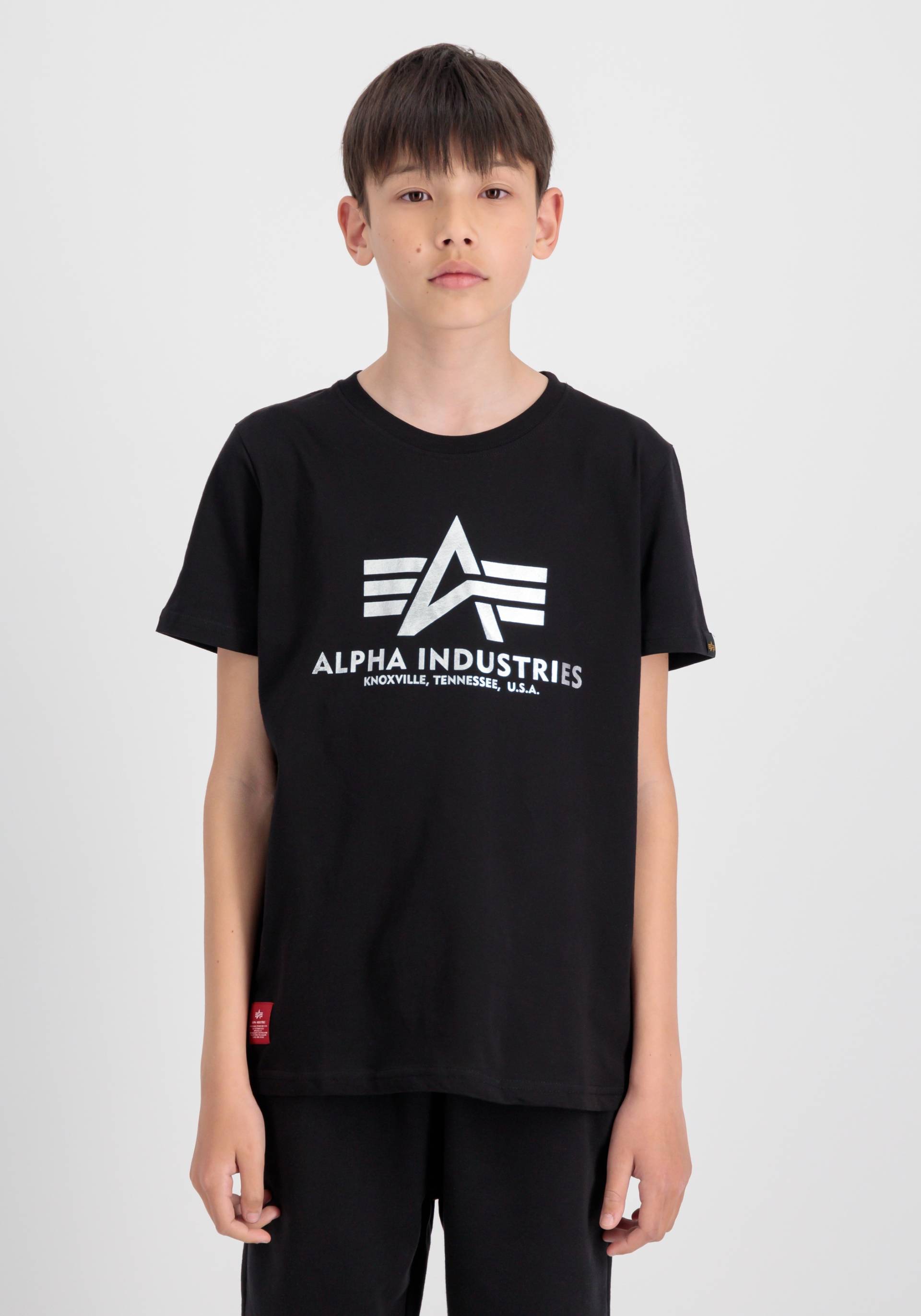 Alpha Industries T-Shirt »Alpha Industries Kids - T-Shirts Basic T Foil Print Kids« von Alpha Industries