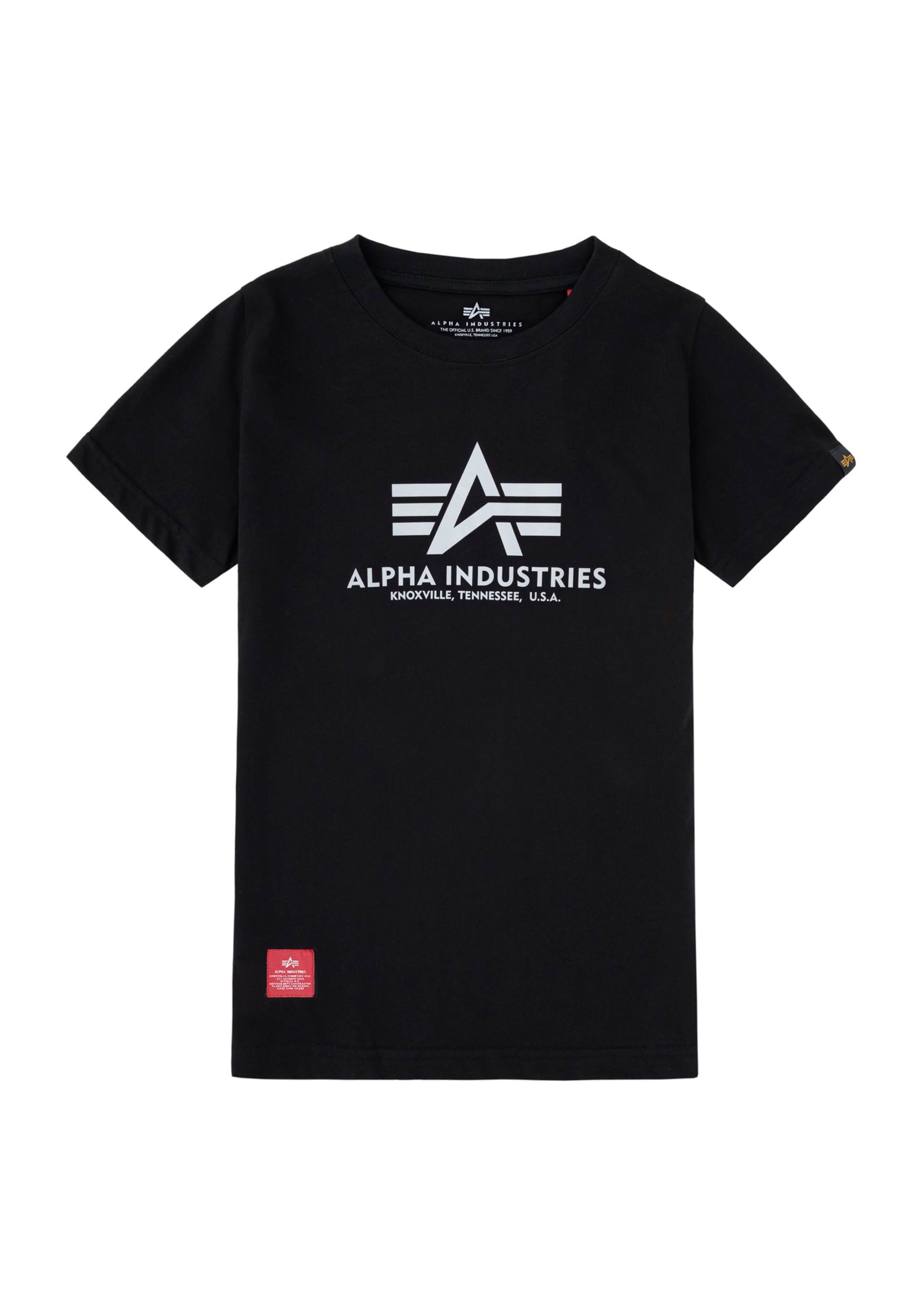 Alpha Industries T-Shirt »Alpha Industries Kids - T-Shirts Basic T Kids Refl. Print« von Alpha Industries