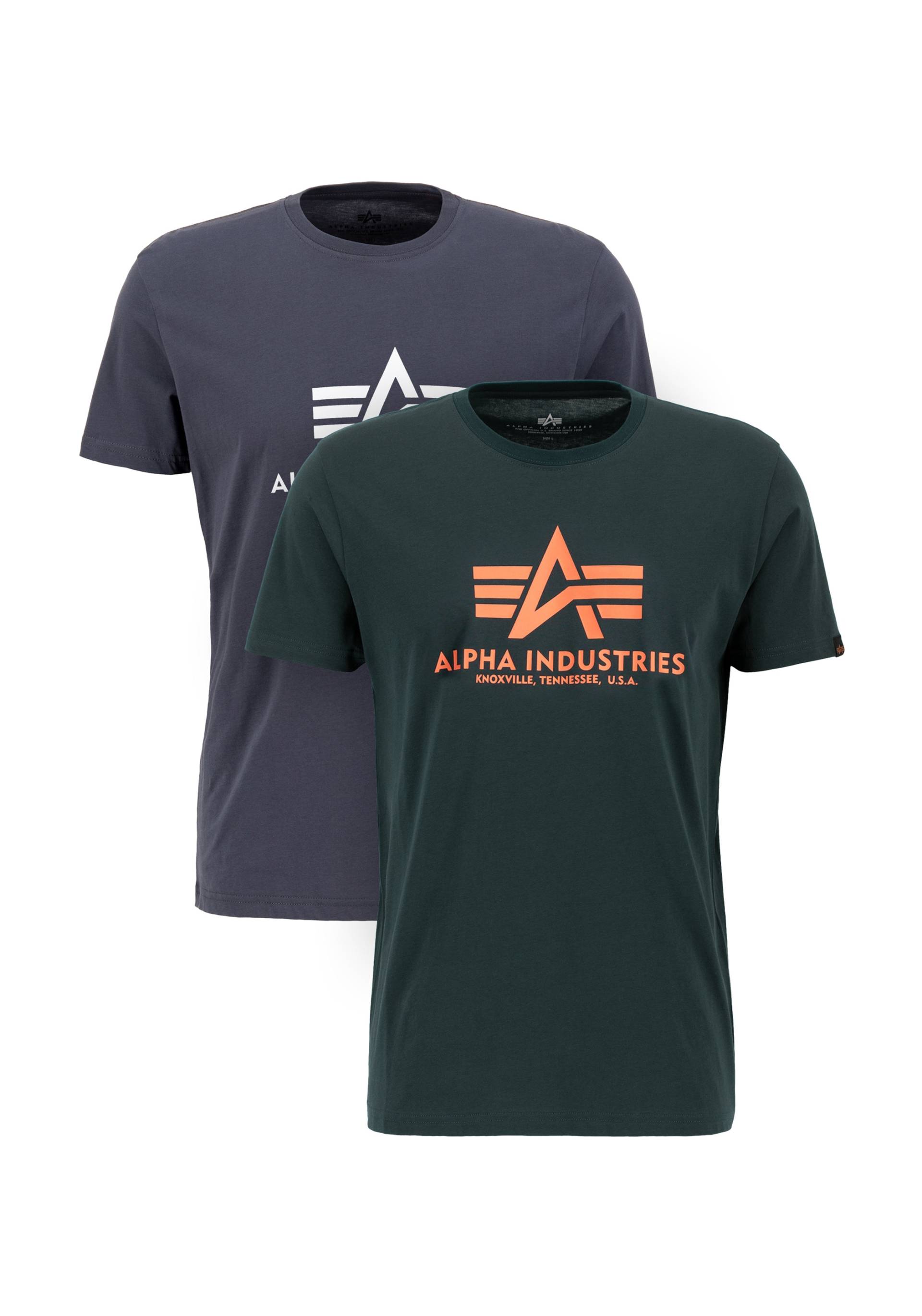 Alpha Industries T-Shirt »Alpha Industries Men - T-Shirts Basic T 2 Pack« von Alpha Industries