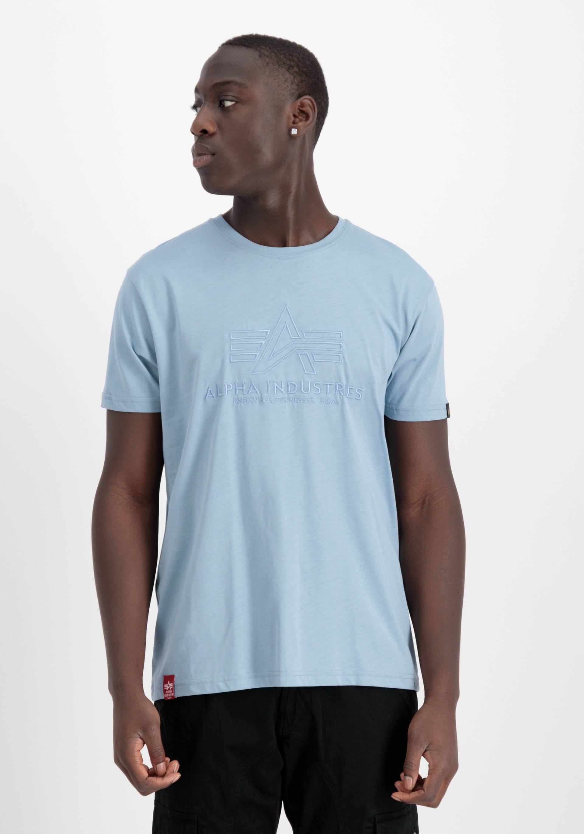 Alpha Industries T-Shirt »Alpha Industries Men - T-Shirts Basic T Embroidery« von Alpha Industries