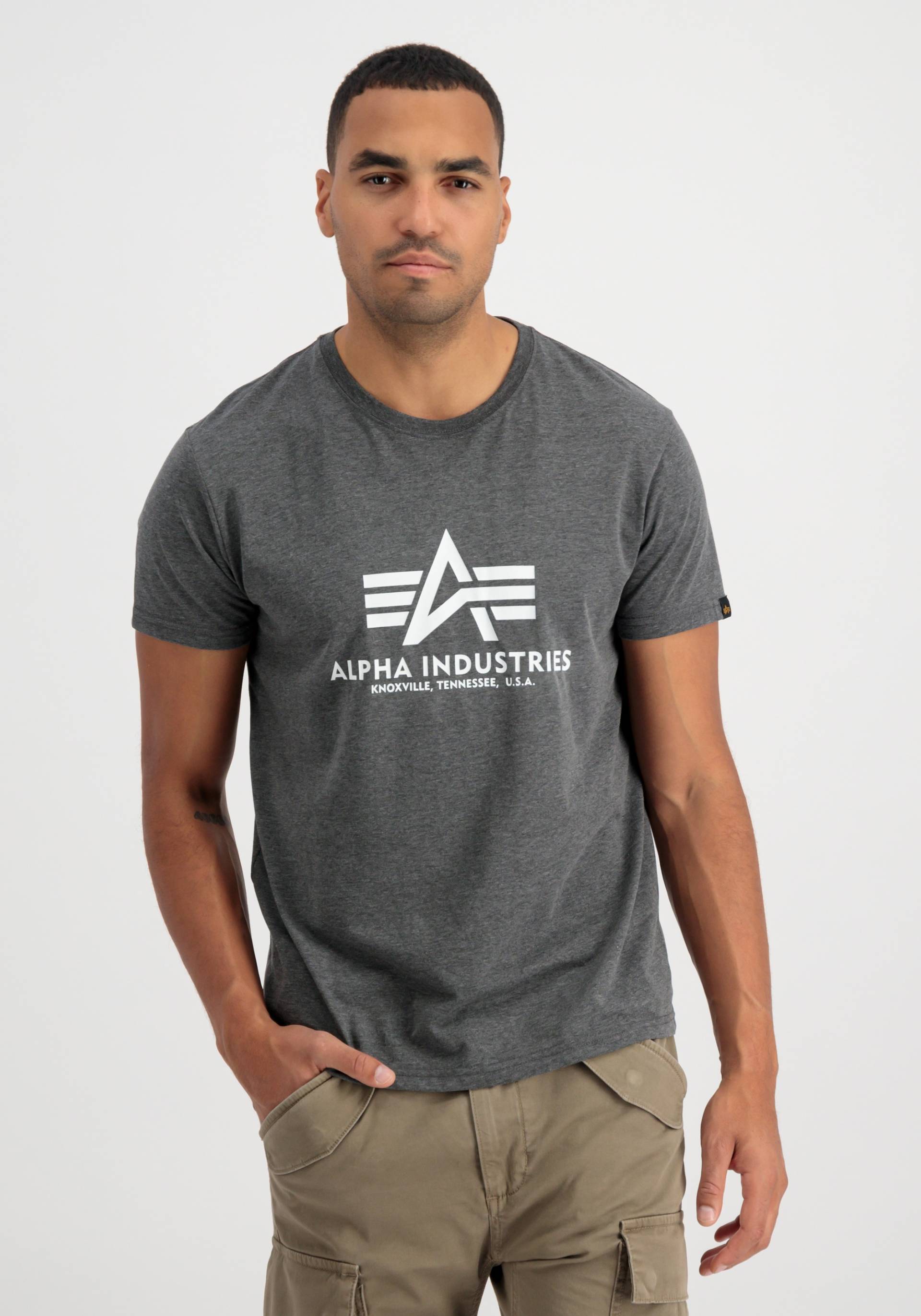 Alpha Industries T-Shirt »Alpha Industries Men - T-Shirts Basic T-Shirt« von Alpha Industries