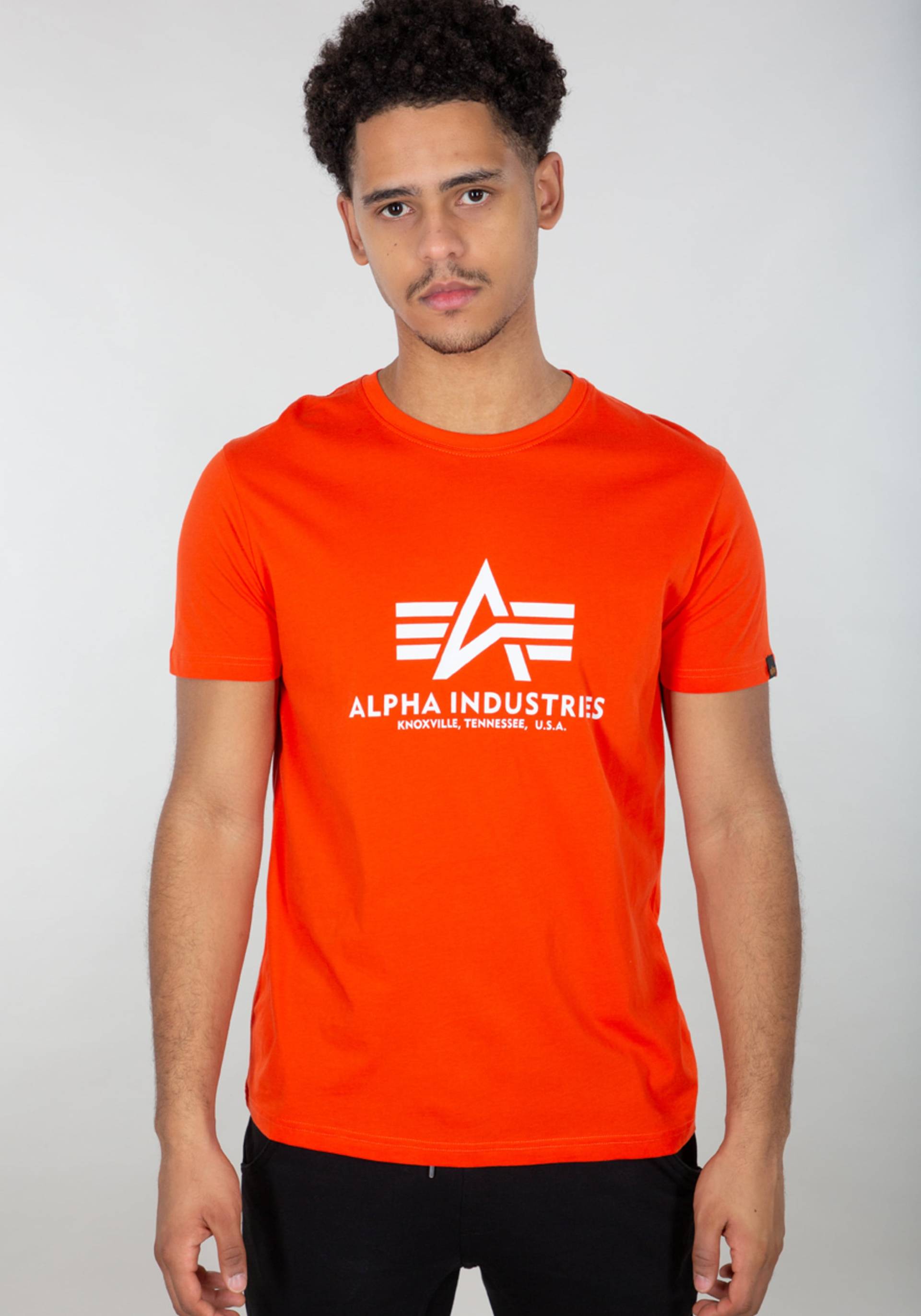 Alpha Industries T-Shirt »Alpha Industries Men - T-Shirts Basic T-Shirt« von Alpha Industries