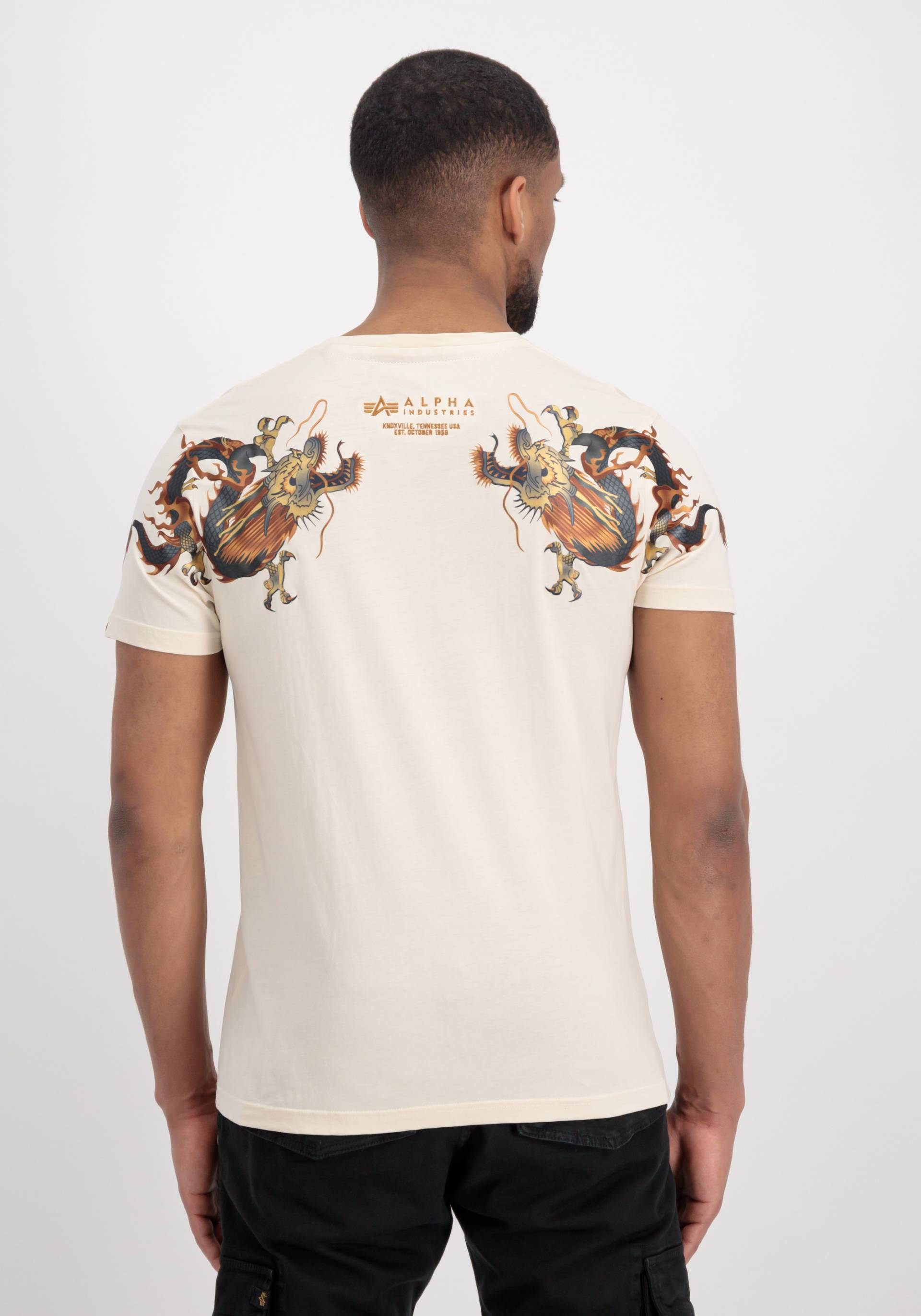 Alpha Industries T-Shirt »Alpha Industries Men - T-Shirts Dragon EMB T-Shirt« von Alpha Industries