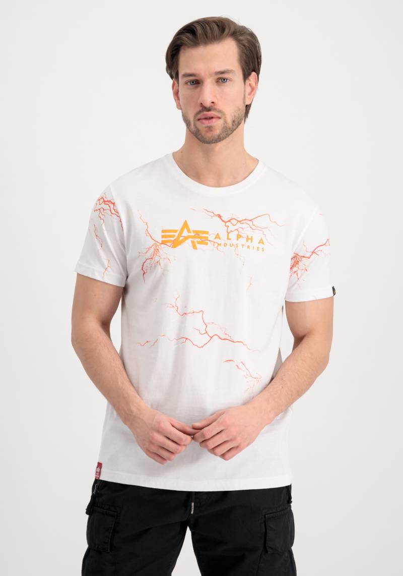 Alpha Industries T-Shirt »Alpha Industries Men - T-Shirts Lightning AOP T-Shirt« von Alpha Industries