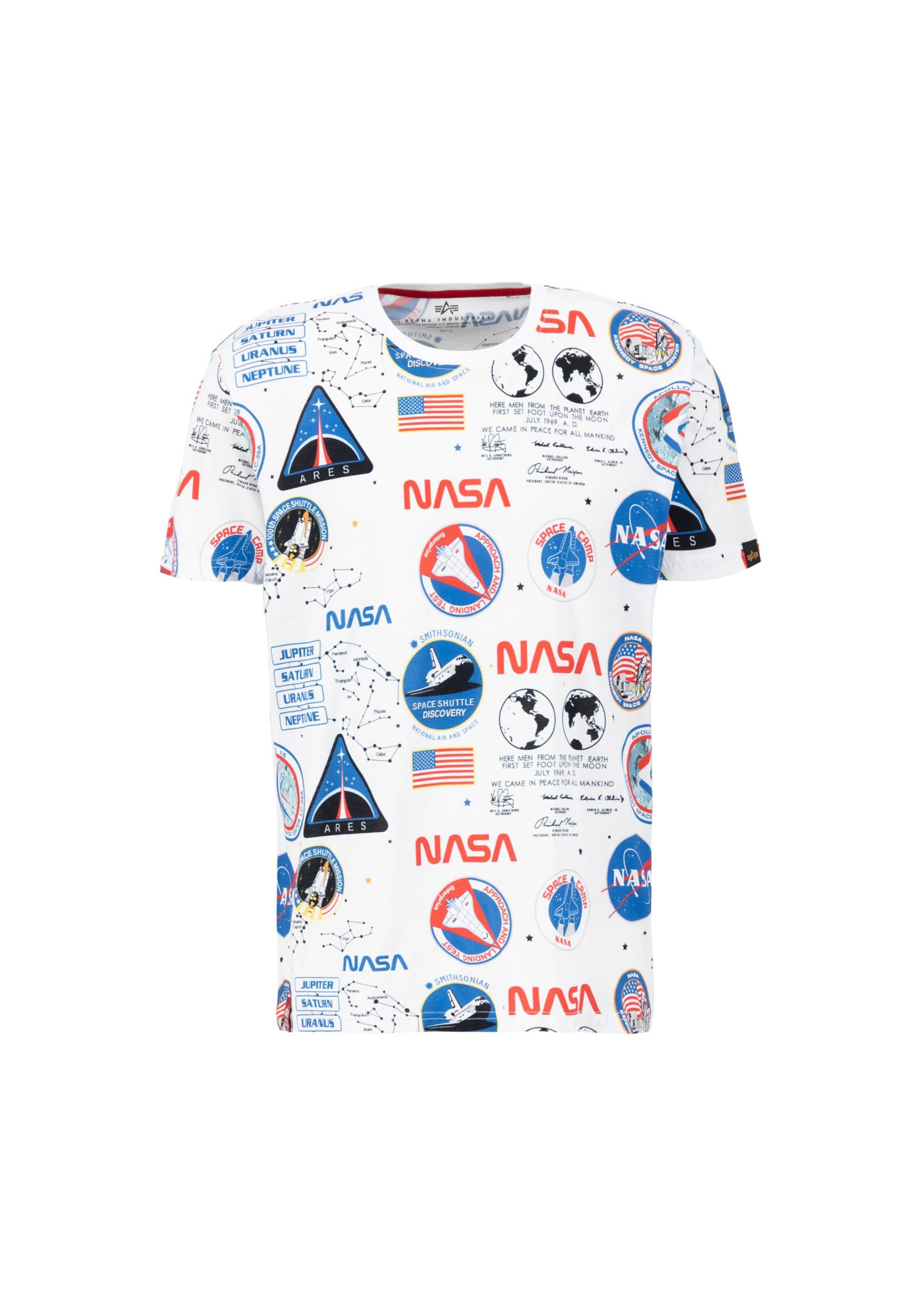 Alpha Industries T-Shirt »Alpha Industries Men - T-Shirts NASA AOP T-Shirt« von Alpha Industries