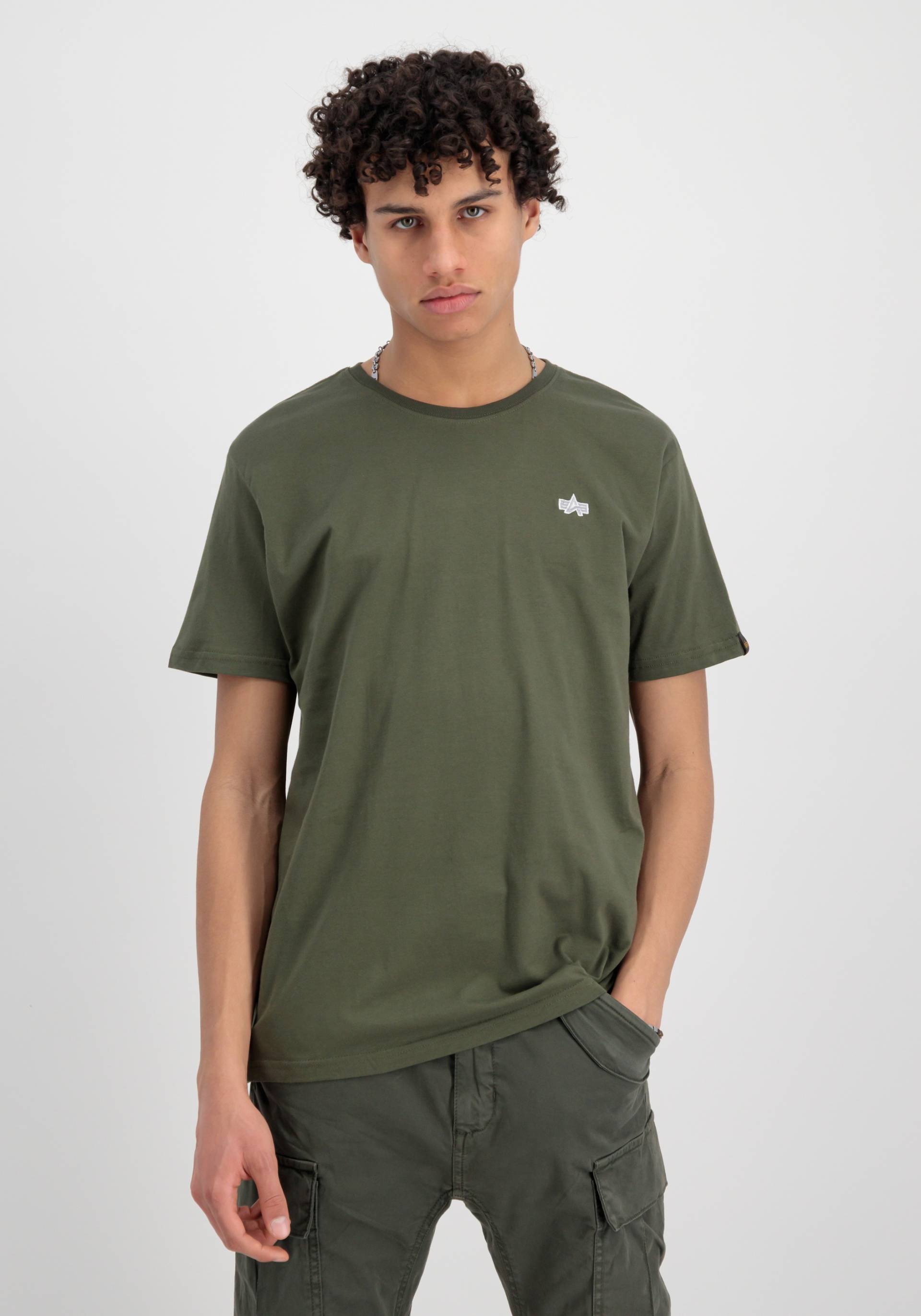 Alpha Industries T-Shirt »Alpha Industries Men - T-Shirts Unisex EMB T-Shirt« von Alpha Industries