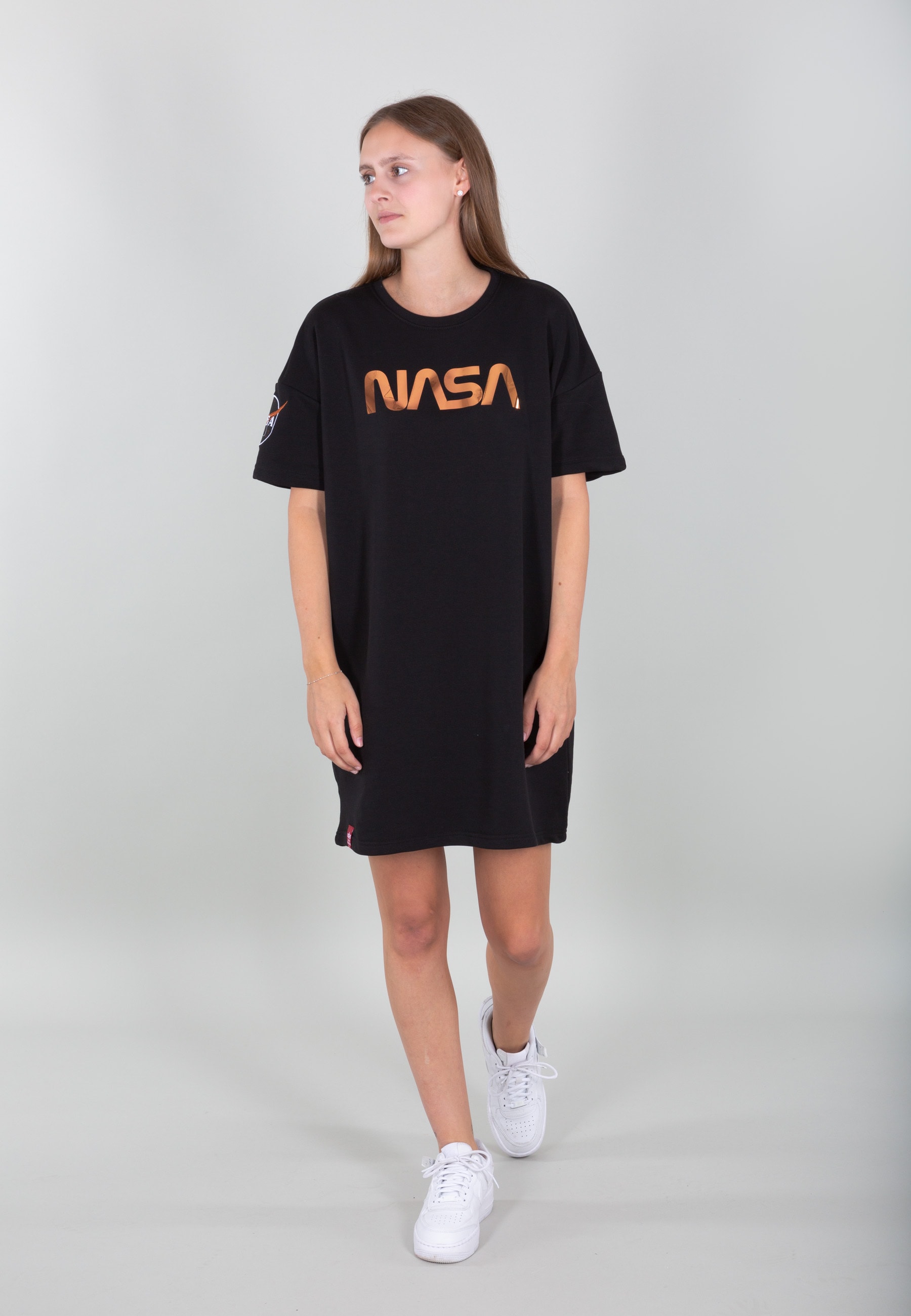 Alpha Industries T-Shirt »Alpha Industries Women - T-Shirts NASA Long T OS Wmn« von Alpha Industries