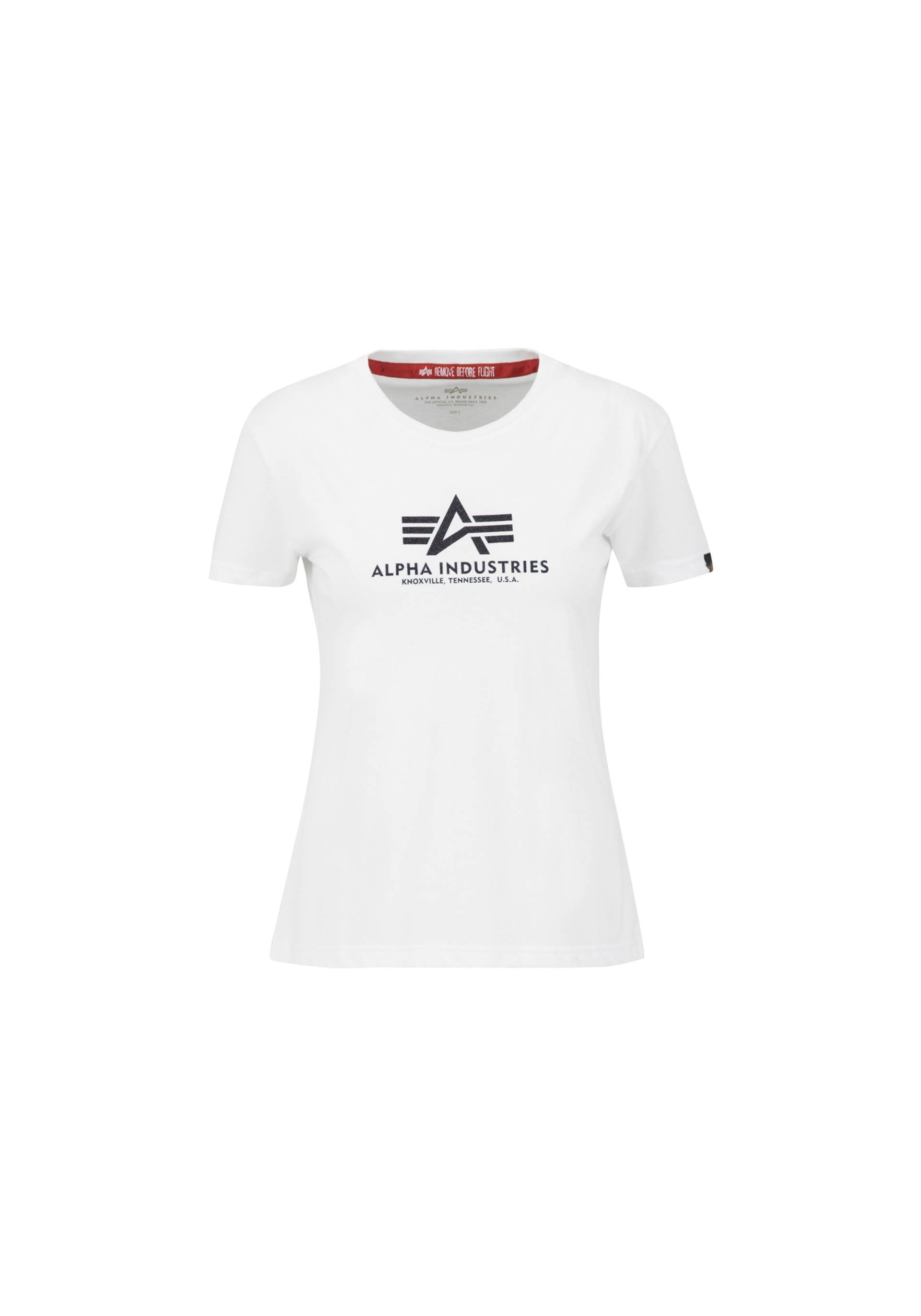 Alpha Industries T-Shirt »Alpha Industries Women - T-Shirts New Basic T Glitter Women« von Alpha Industries