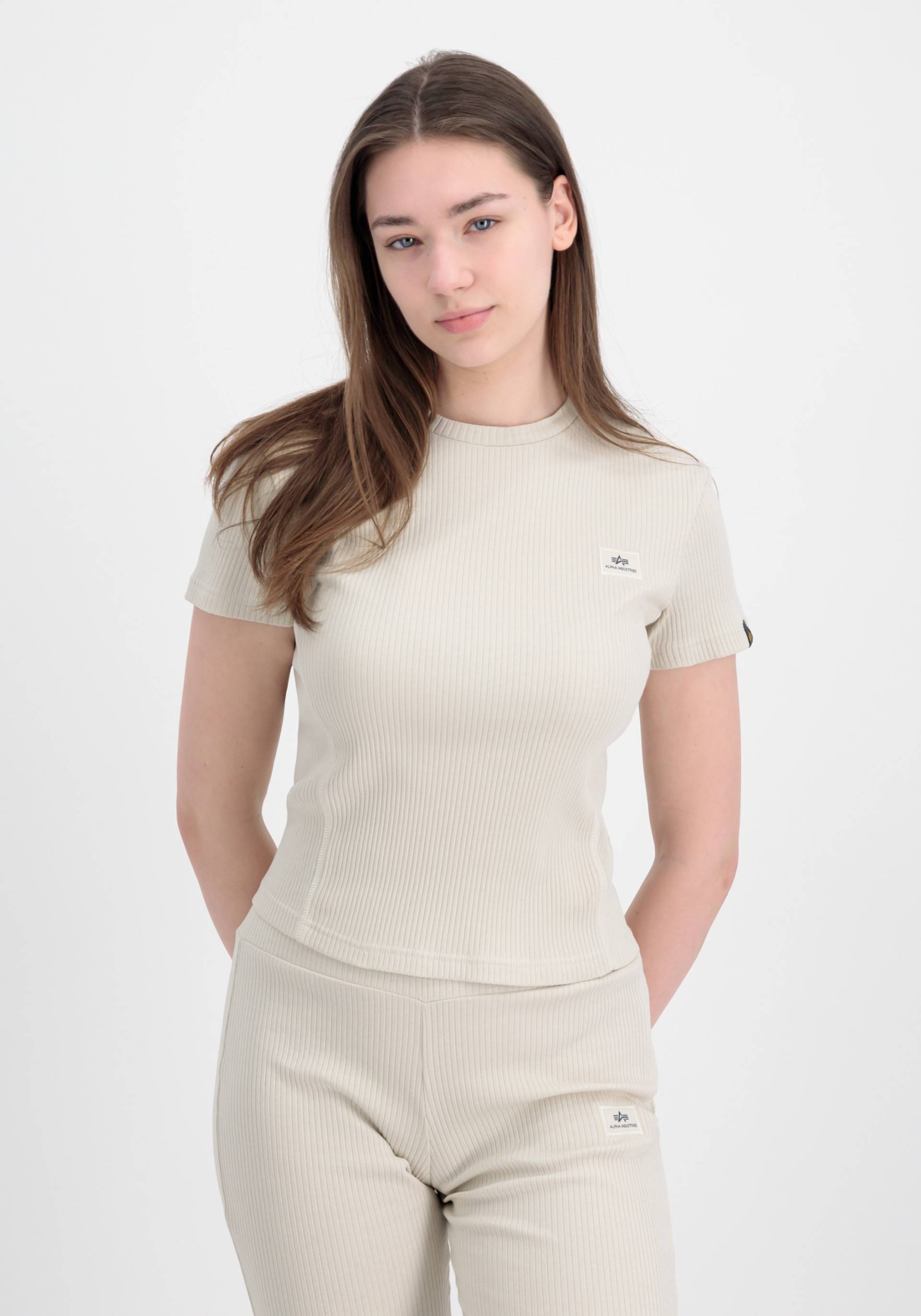 Alpha Industries T-Shirt »Alpha Industries Women - T-Shirts X-Fit Rib T-Shirt Women« von Alpha Industries