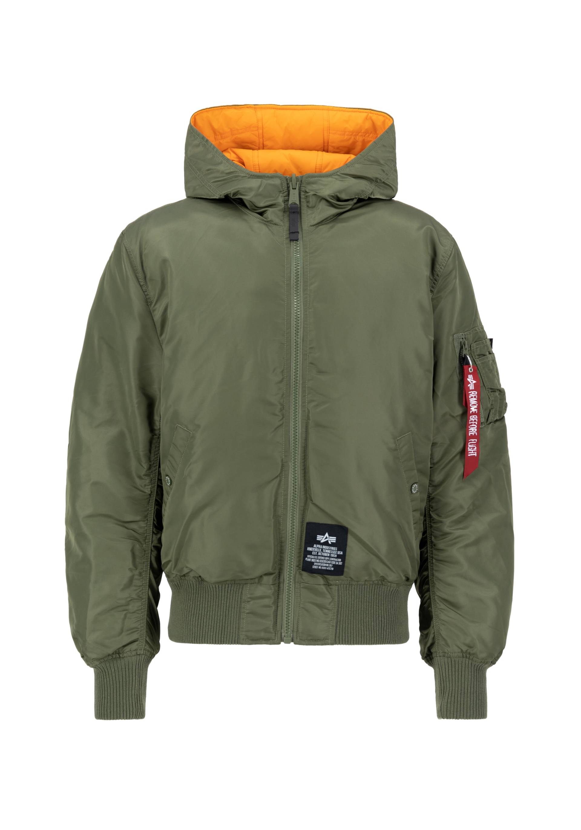 Alpha Industries Winterjacke »Alpha Industries Men - Bomber Jackets Hooded Puffer FD Rev.« von Alpha Industries