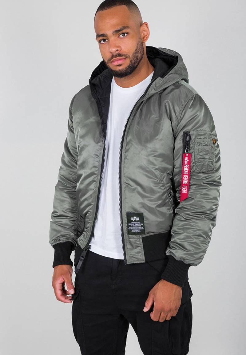 Alpha Industries Winterjacke »Alpha Industries Men - Bomber Jackets Hooded Puffer FD Rev.« von Alpha Industries