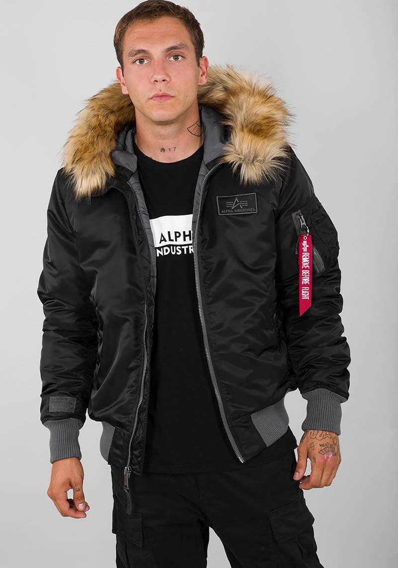 Alpha Industries Winterjacke »Alpha Industries Men - Bomber Jackets MA-1 Hooded CW« von Alpha Industries