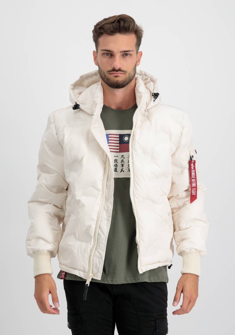 Alpha Industries Winterjacke »Alpha Industries Men - Cold Weather Jackets Hooded Logo Puffer« von Alpha Industries