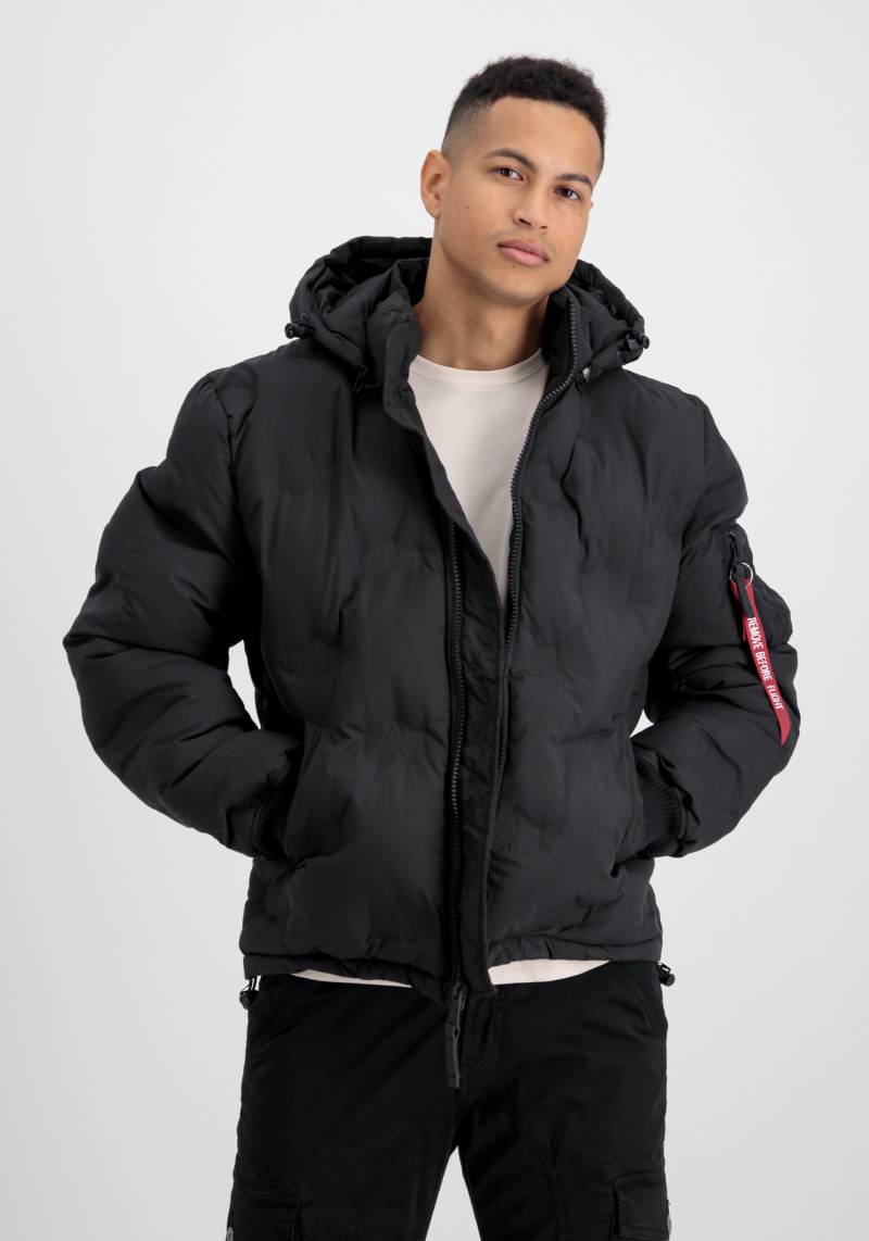 Alpha Industries Winterjacke »Alpha Industries Men - Cold Weather Jackets Hooded Logo Puffer« von Alpha Industries