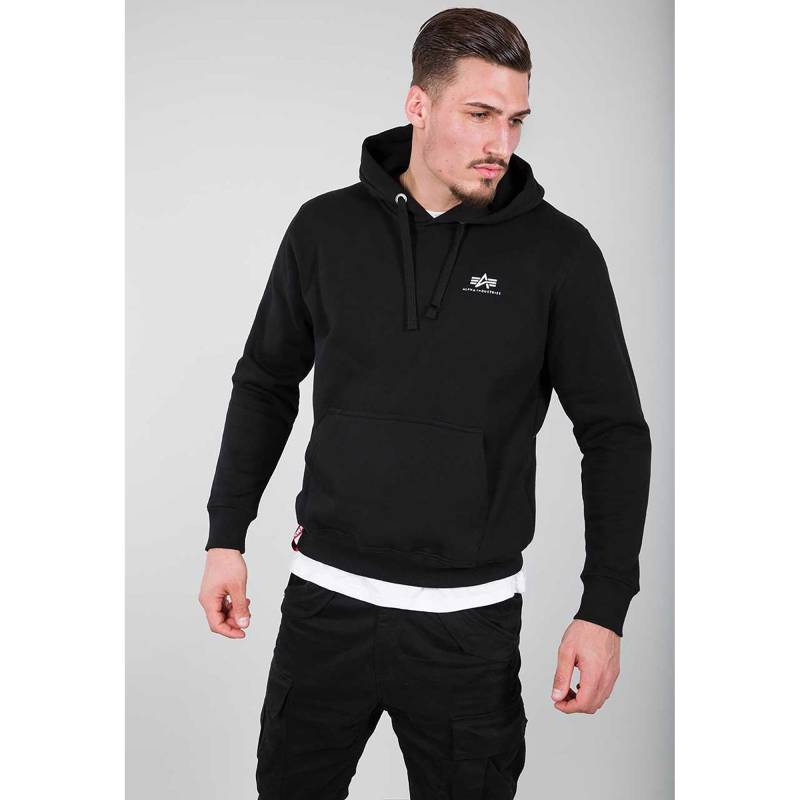 Hoodie Herren Black M von Alpha Industries