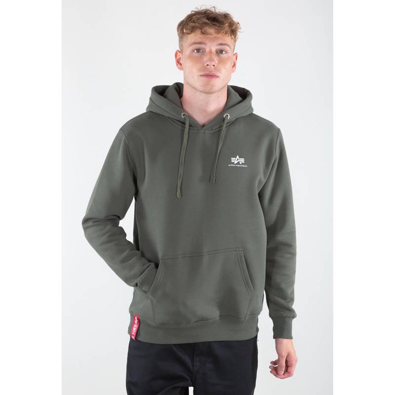 Hoodie Herren Dunkelgrün L von Alpha Industries