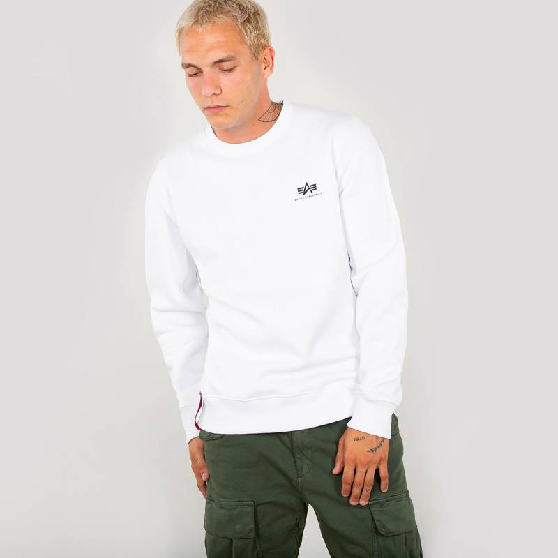 Sweatshirt Herren Weiss XXL von Alpha Industries