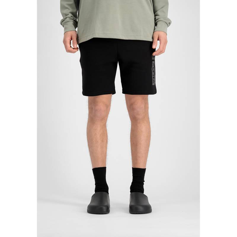 Shorts, Regular Fit Herren Schwarz M von Alpha Industries