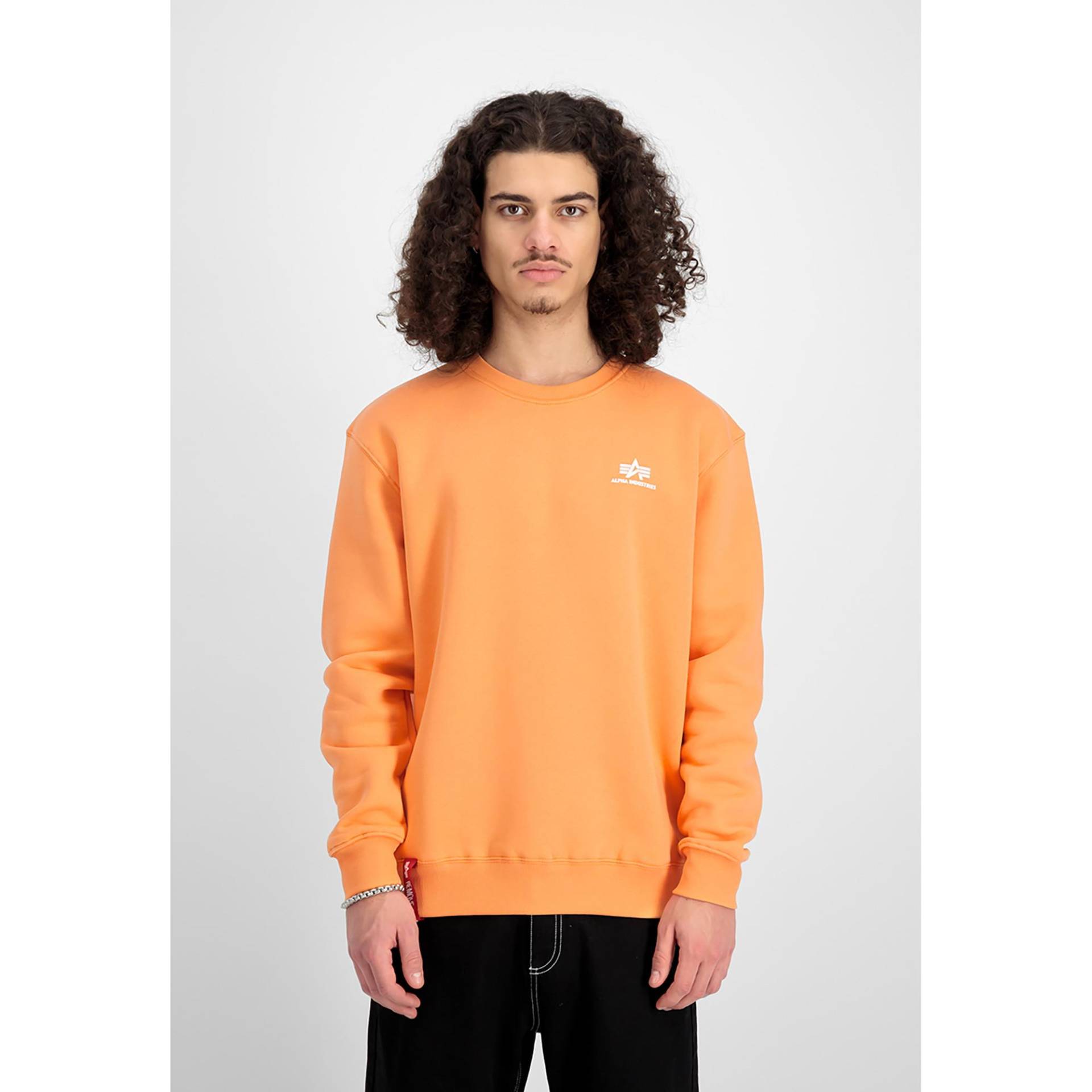 Sweatshirt Herren Orange  M von Alpha Industries