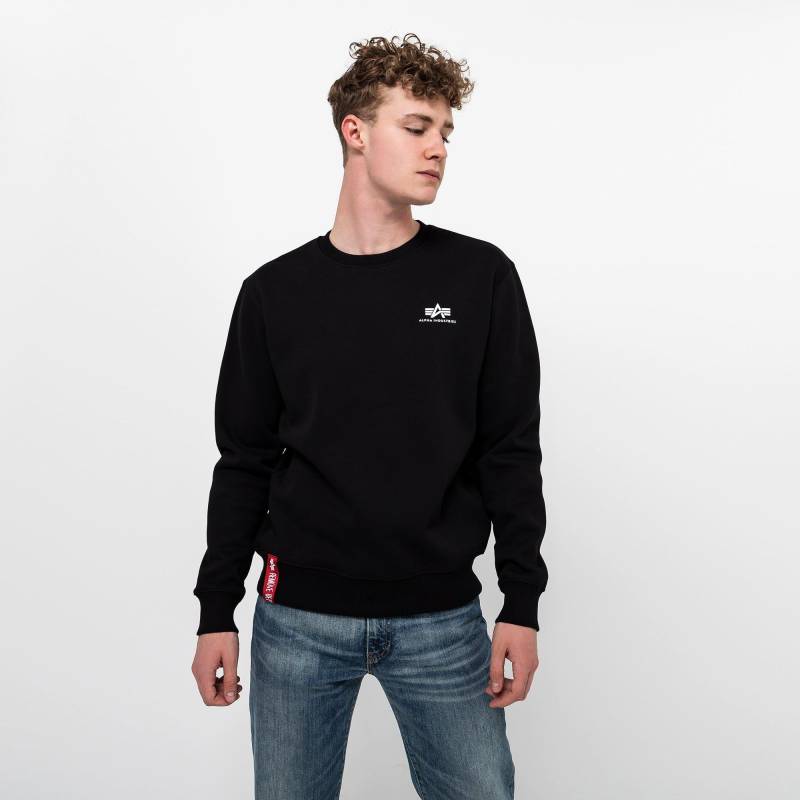 Sweatshirt Herren Schwarz L von Alpha Industries