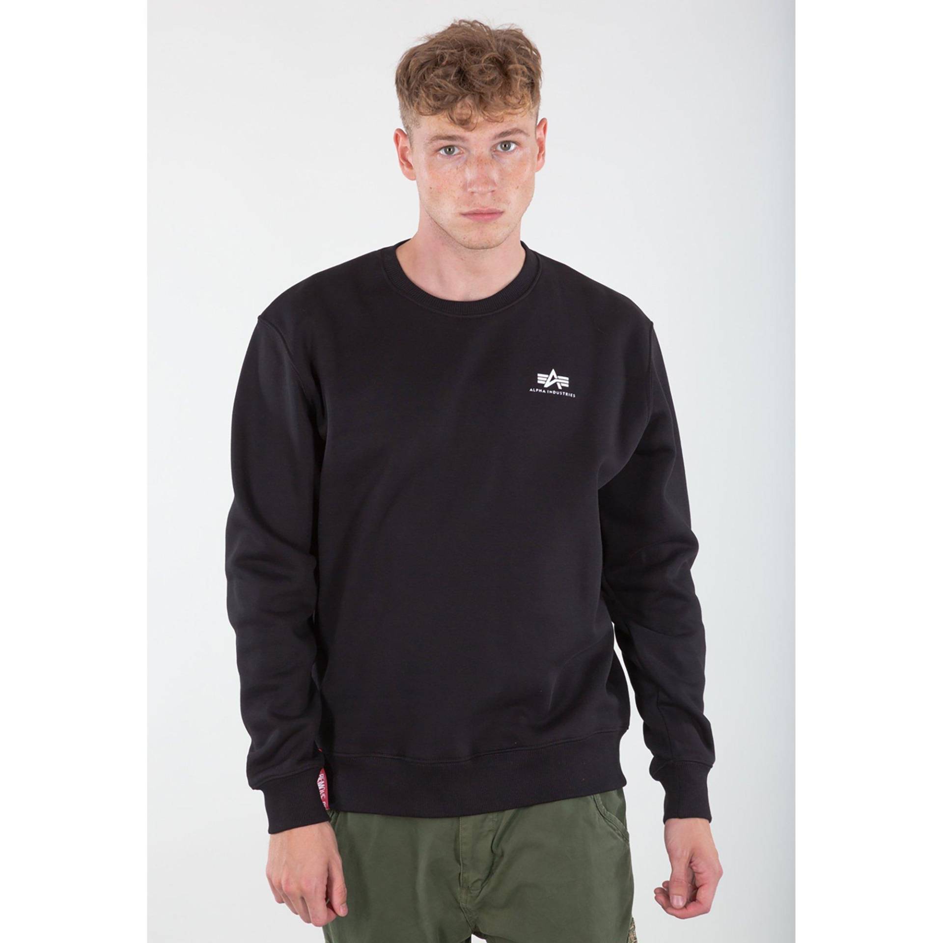 Sweatshirt Herren Schwarz XXL von Alpha Industries