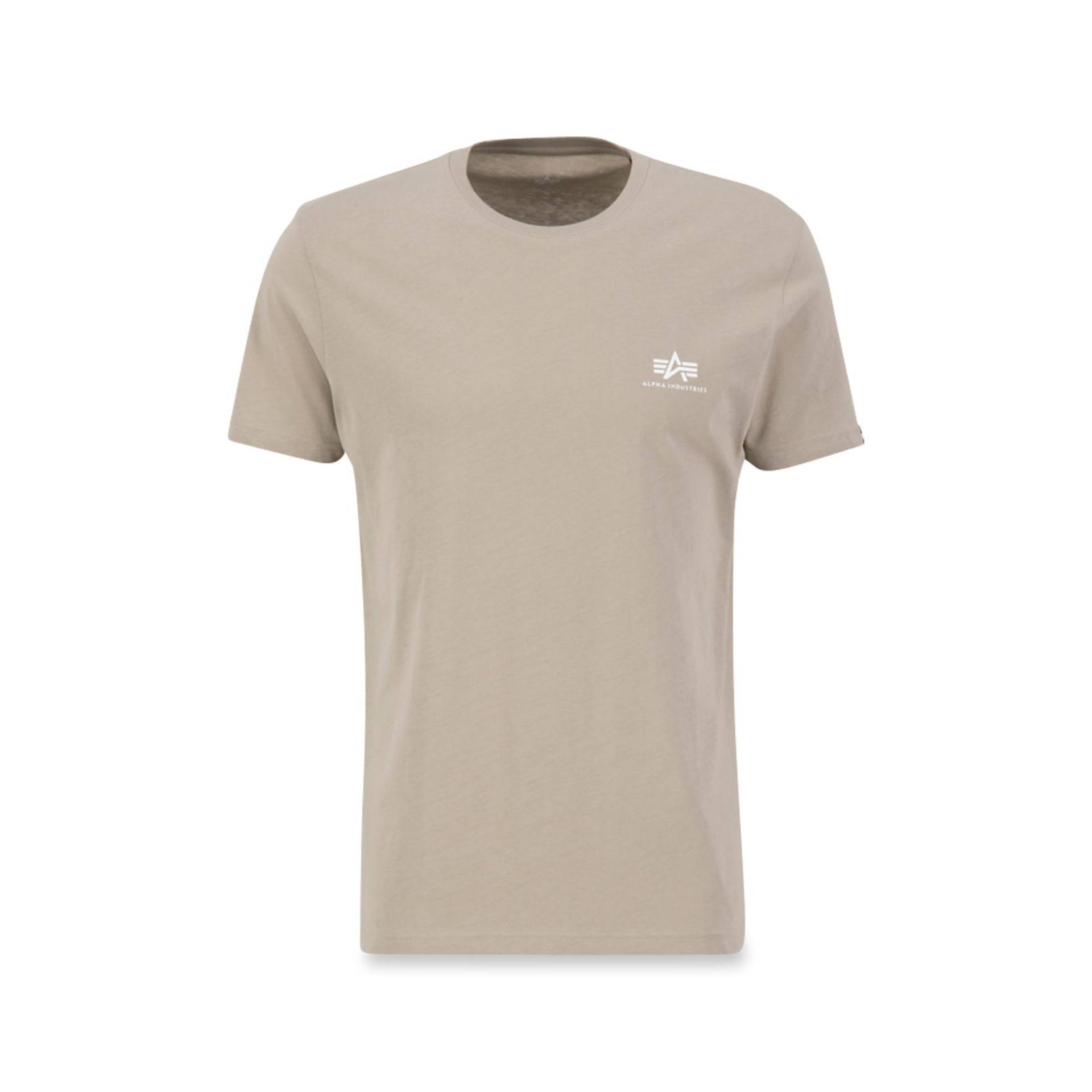 T-shirt, Modern Fit, Kurzarm Herren Sand  3XL von Alpha Industries