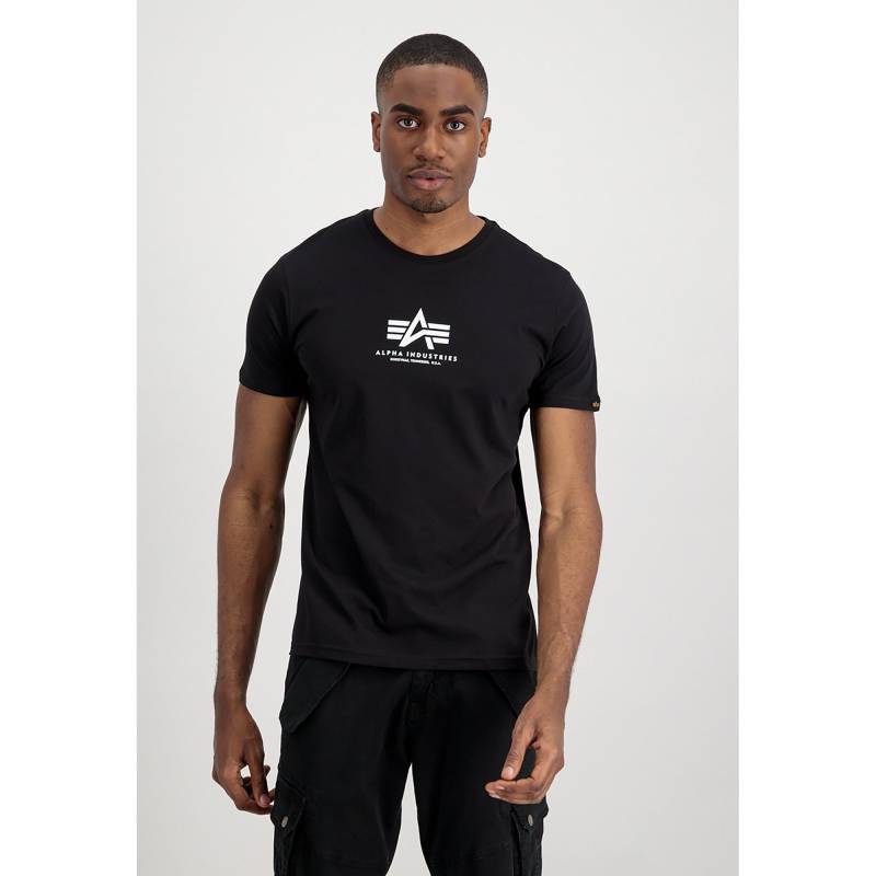 T-shirt Herren Black S von Alpha Industries