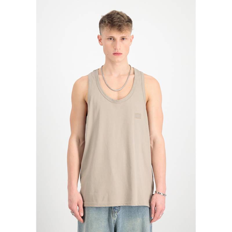 Tank Top, Loose Fit Herren Sand  S von Alpha Industries