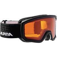 ALPINA Kinder Skibrille Scarabeo JR DH schwarz von Alpina