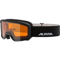 ALPINA Kinder Skibrille Scarabeo JR DH schwarz von Alpina