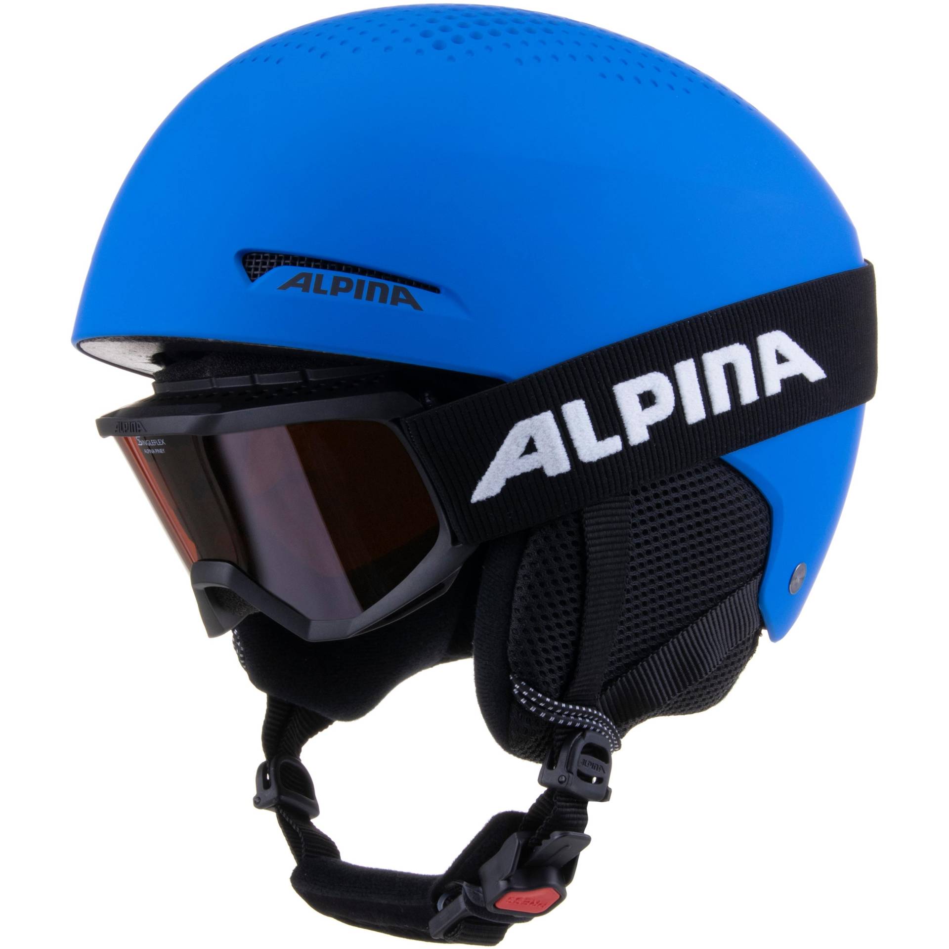 ALPINA ZUPO SET (+Piney) Helm Kinder