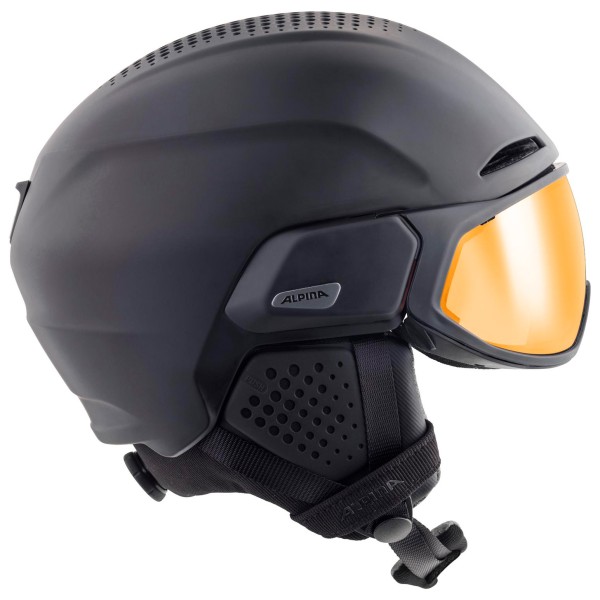 Alpina - Alto Q-Lite Mirror - Skihelm Gr 51-55 cm;55-59 cm;59-63 cm grau von Alpina