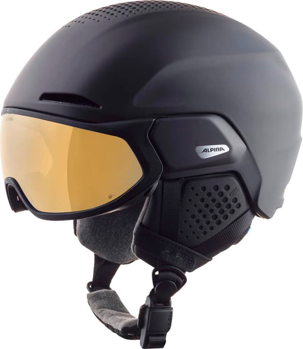 Alpina Alto Q-Lite Skihelm schwarz von Alpina