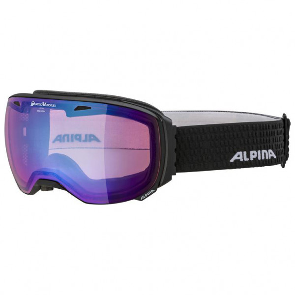 Alpina - Big Horn QVMM - Skibrille schwarz/lila/rosa/grau von Alpina