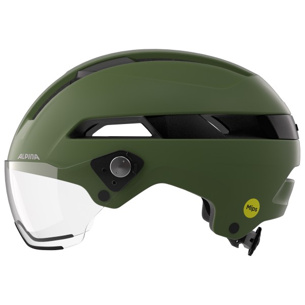 Alpina - Bloom Visor Mips - Velohelm Gr 51-56 cm grün von Alpina