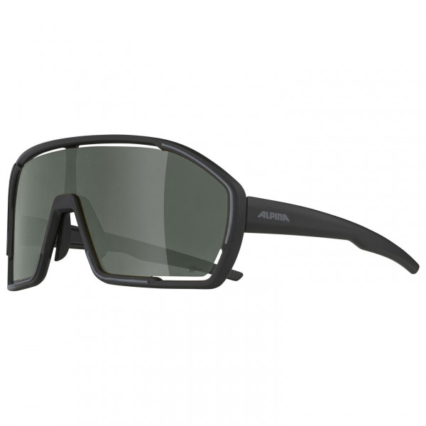 Alpina - Bonfire Q-Lite Mirror Cat. 3 - Velobrille grau von Alpina