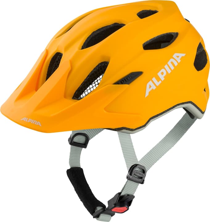 Alpina Carapax JR. Velohelm orange von Alpina