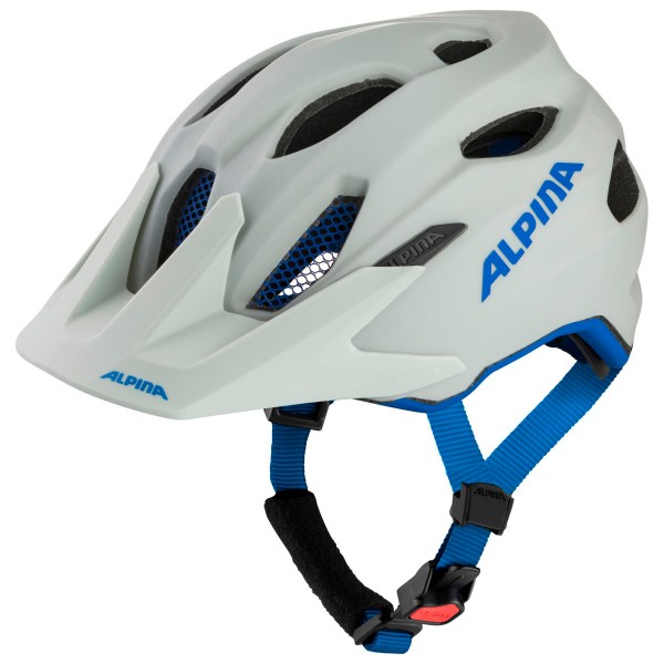 Alpina - Carapax Junior - Velohelm Gr 51-56 cm grau von Alpina