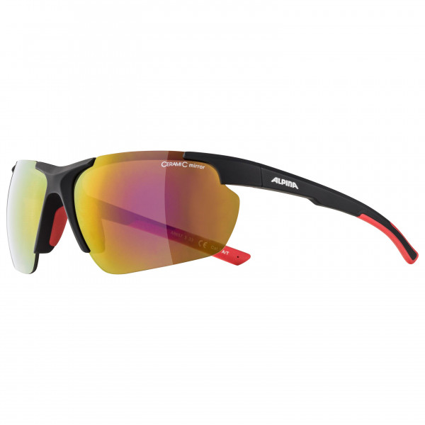 Alpina - Defey HR Ceramic Mirror Cat 1-3 - Velobrille blau/schwarz/grau;grau;grau/schwarz Alpina - Defey HR Ceramic Mirror Cat 1-3 - Velobrille blau/schwarz/grau;grau;grau/schwarz von Alpina