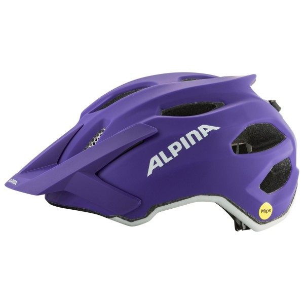 Alpina - Kid's Apax Mips - Velohelm Gr 51-56 cm lila von Alpina