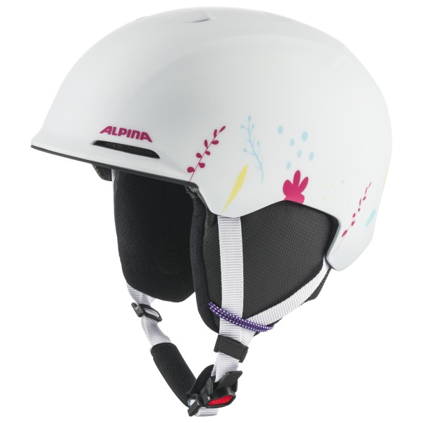 Alpina - Kid's Brix - Skihelm Gr 48-52 cm weiß/grau von Alpina